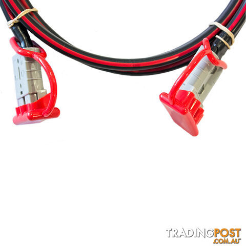 12v Extension x 6m  - 8 B S Dual Core, 50amp Connectors   Dust Caps SKU - BB-50ampAndBattLugs8BS6m