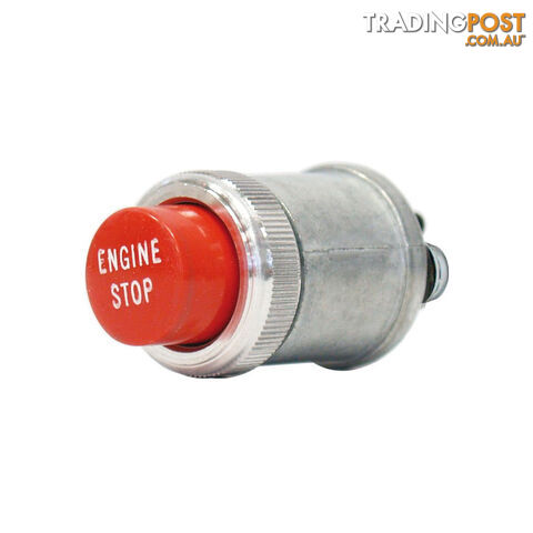Cole Hersee Push Button Engine Stop Red Switch Off/Mom On SKU - E61-90048