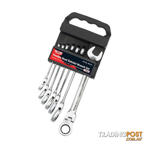 Toledo Ratchet Wrench Set 7pc 5/16 "  - 3/4 " SAE Flexible Head SKU - 301412