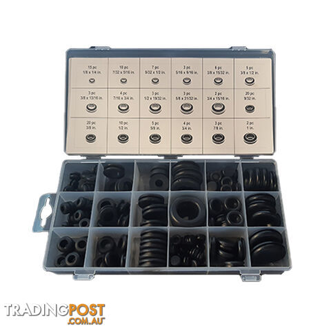 Rubber Grommet Assortment Kit 125pc  - (Duplicate Imported from WooCommerce) SKU - RG2108