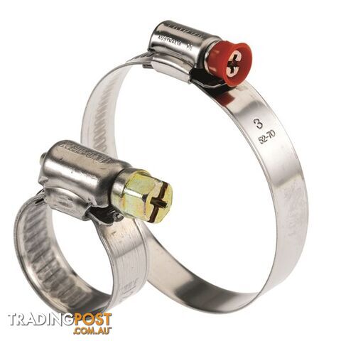 Tridon Part S.S Hose Clamp 40mm-57mm Multi Purpose Solid Band 10pk SKU - MP2XP