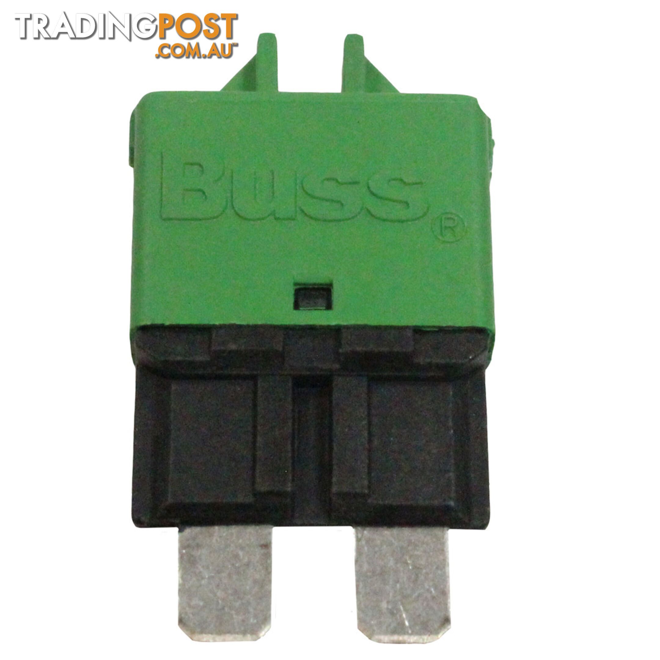 BUSSMANN 30AMP 12-24V Resettable Blade Fuse Circuit Breaker Manual Reset SKU - 10364