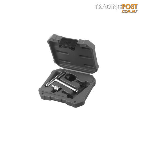 Toledo Plastic Oil Plug Driver Set 5pc 3/8 " Sq Dr T-Handle w/ Adptr SKU - 305997