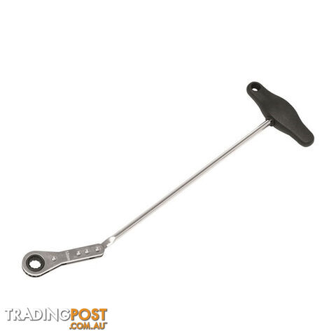 Toledo Ratchet Wrench T-Handle Spline M10 SKU - 301256