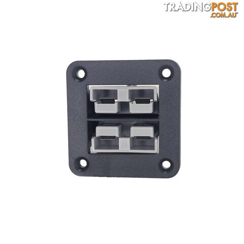 Blue Bar Double 50 amp Anderson Flush Mount with Plugs SKU - DC-254