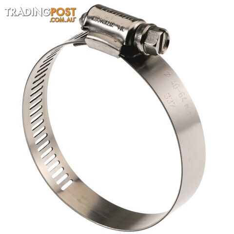 Tridon Full S. Steel Hose Clamps 90mm â 114mm Perforated Band 10pk SKU - HAS064P