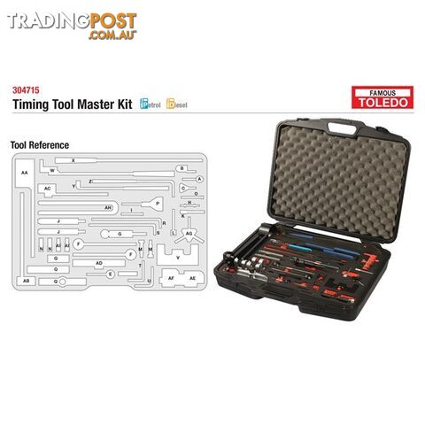 Toledo Timing Tool Kit  - Audi   Volkswagen SKU - 304715
