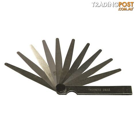 Toledo Feeler Gauge  - Tapered 10 Blade Imperial (Size range: 0.04â0.63mm) SKU - 301158