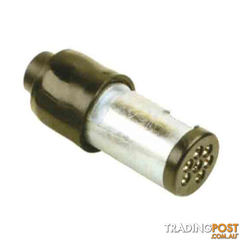 LoadMaster 7 Pin Trailer Plug Round Small SKU - LM30506