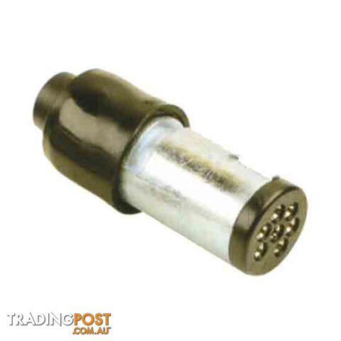 LoadMaster 7 Pin Trailer Plug Round Small SKU - LM30506