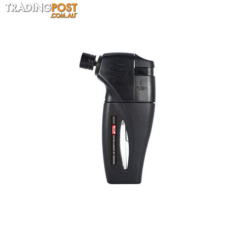 Toledo Jet Lighter Torch Black Micro Flame  - Flame Temp. 1000Â°C SKU - 302091