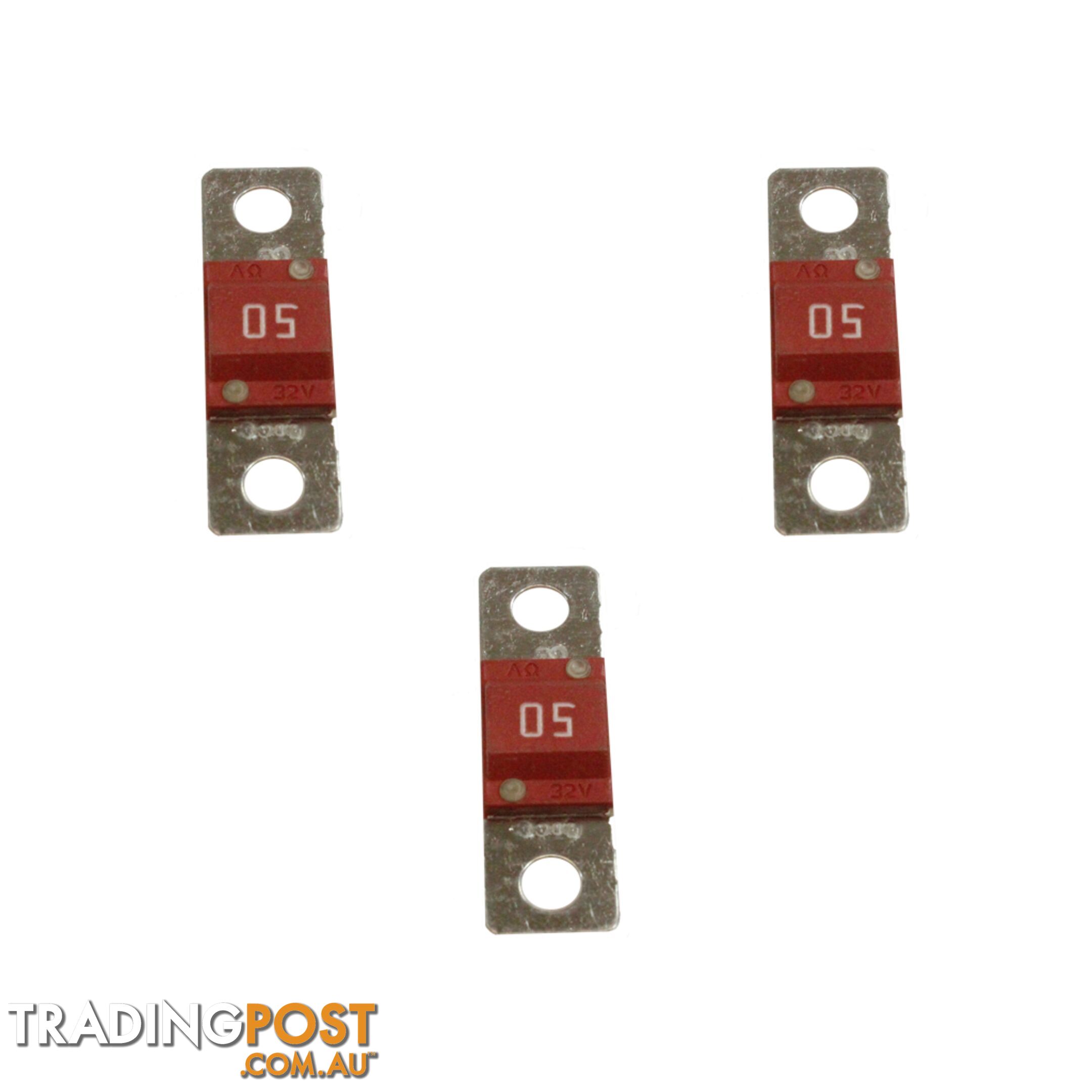 50 AMP Midi Strip Fuse Bolt On Style For Duel Battery SKU - LV5352