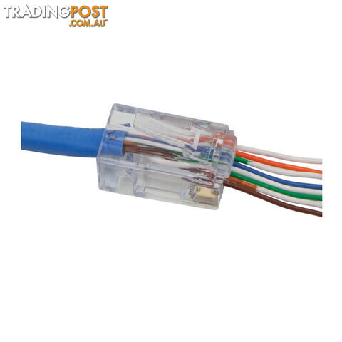 Klein Pass-Thru Modular Data Plug CAT6 50pk SKU - VDV826-703