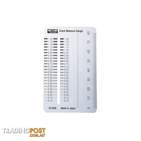 Toledo Crack Measure Gauge  - 80mm SKU - 321066