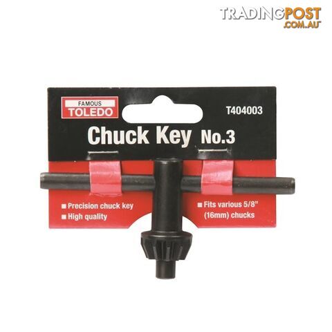 Toledo Chuck Key  - 16mm (No.03) SKU - T404003