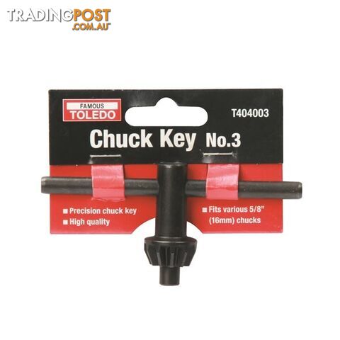 Toledo Chuck Key  - 16mm (No.03) SKU - T404003