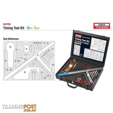 Toledo Timing Tool Kit  - Ford   Mazda  - (Duplicate Imported from WooCommerce) SKU - 304708