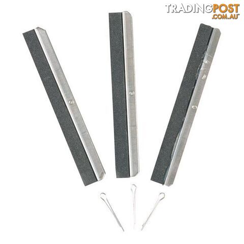 Toledo Medium Grit Hone Stone 3pc Set  - 100mm SKU - 301050