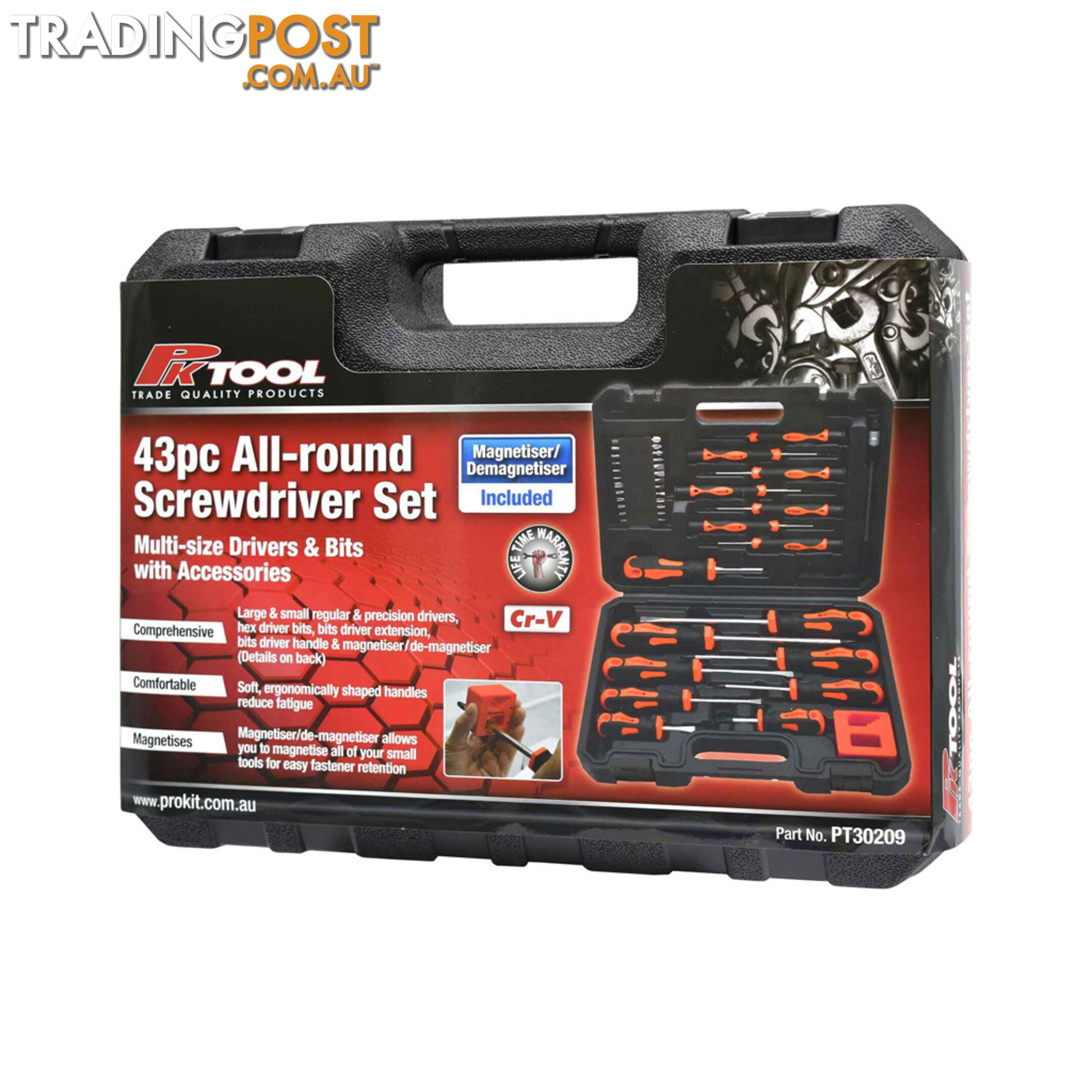 Pro-Kit All-Round Screwdriver Set  - 43pc SKU - PT30209