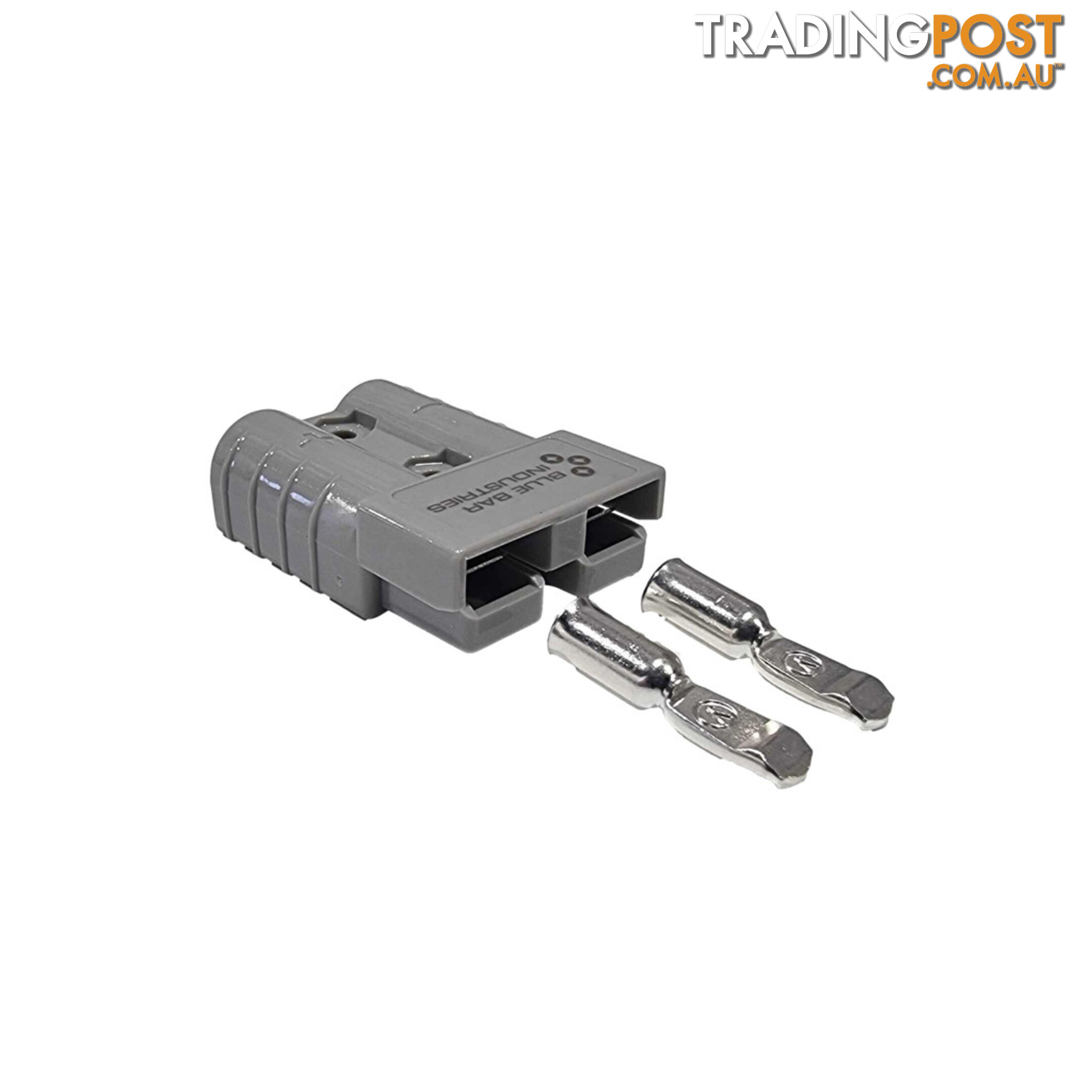 50 amp Anderson Style Plug Grey with 6 awg Terminals