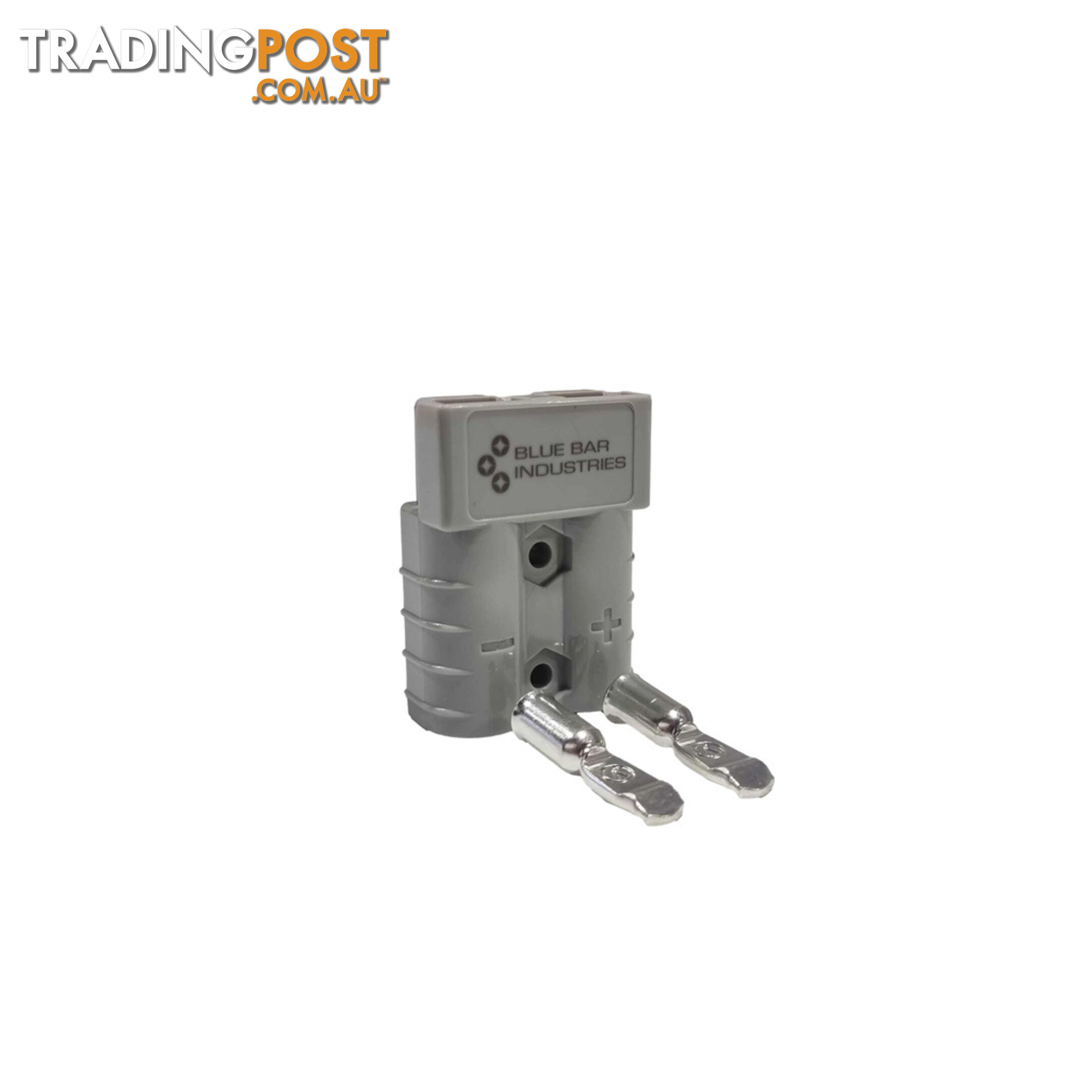 50 amp Anderson Style Plug Grey with 6 awg Terminals