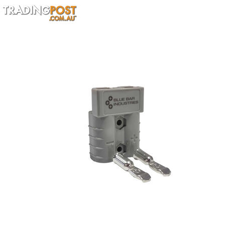 50 amp Anderson Style Plug Grey with 6 awg Terminals