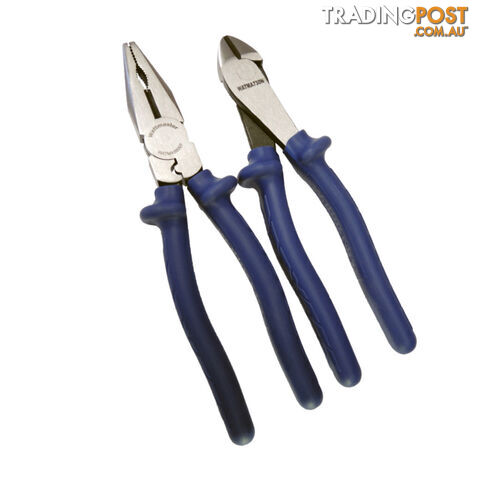 Wattmaster 1000v Combination Plier and Nipper Twin Pack SKU - WATMATWINPACK-B