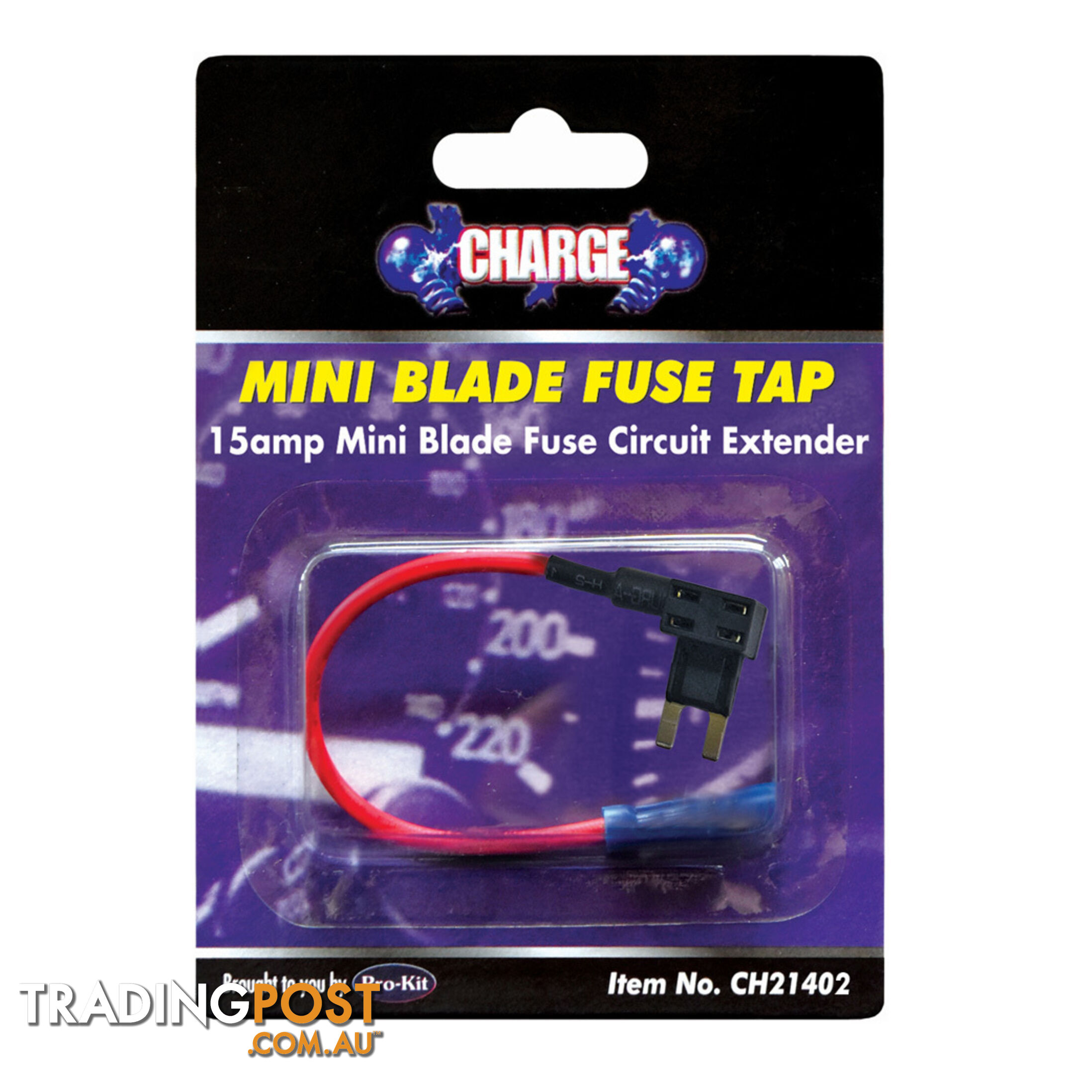 Charge Mini Blade Fuse Tap 15 amp Circuit Extender SKU - CH21402