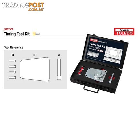 Toledo Timing Tool Kit  - Holden (GM) SKU - 304723