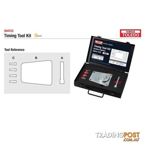 Toledo Timing Tool Kit  - Holden (GM) SKU - 304723