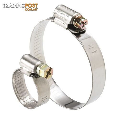 Tridon Regular Hose Clamp 18mm â 32mm Solid Band Part Stainless 10pk SKU -...