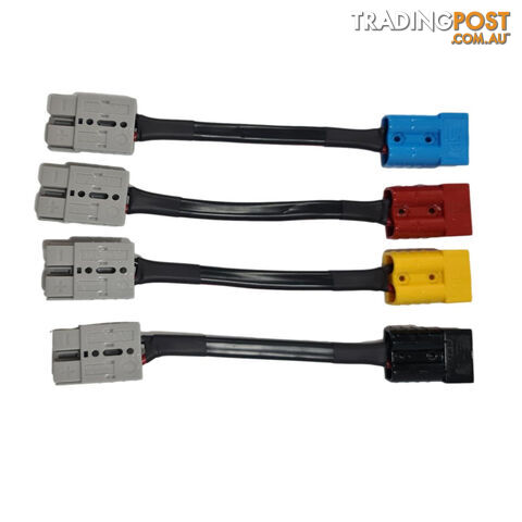 50amp Anderson Connector Grey to Red, Blue, Black or Yellow Plug