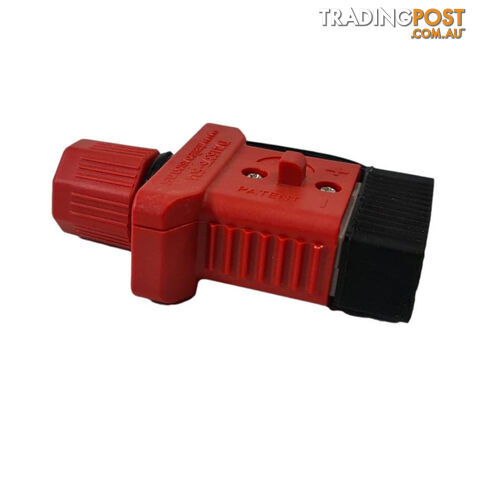 Trailer Vision 50 amp Anderson Plug Cover with Dust Cap Red SKU - TV416375-50R