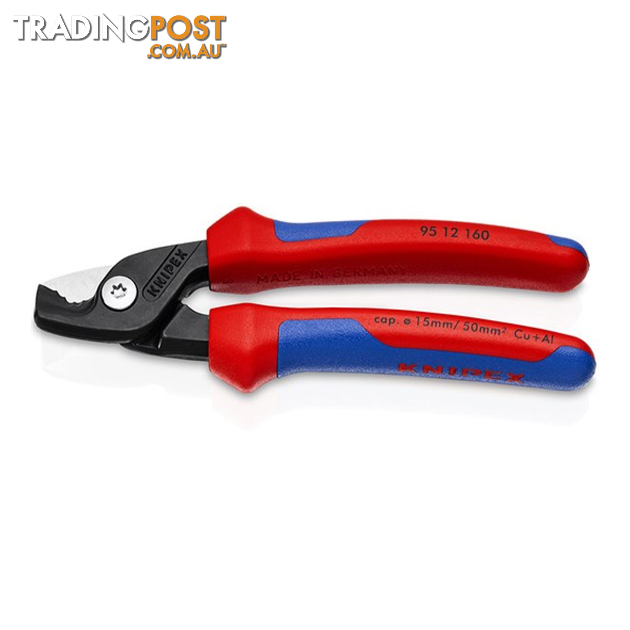 Knipex Stepped Wire and Cable Cutters up to 50mm2 Comfort Grip SKU - 9512160