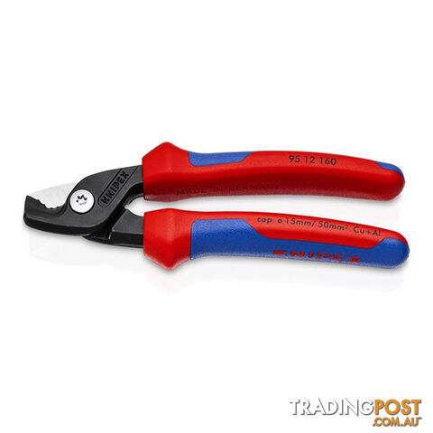 Knipex Stepped Wire and Cable Cutters up to 50mm2 Comfort Grip SKU - 9512160