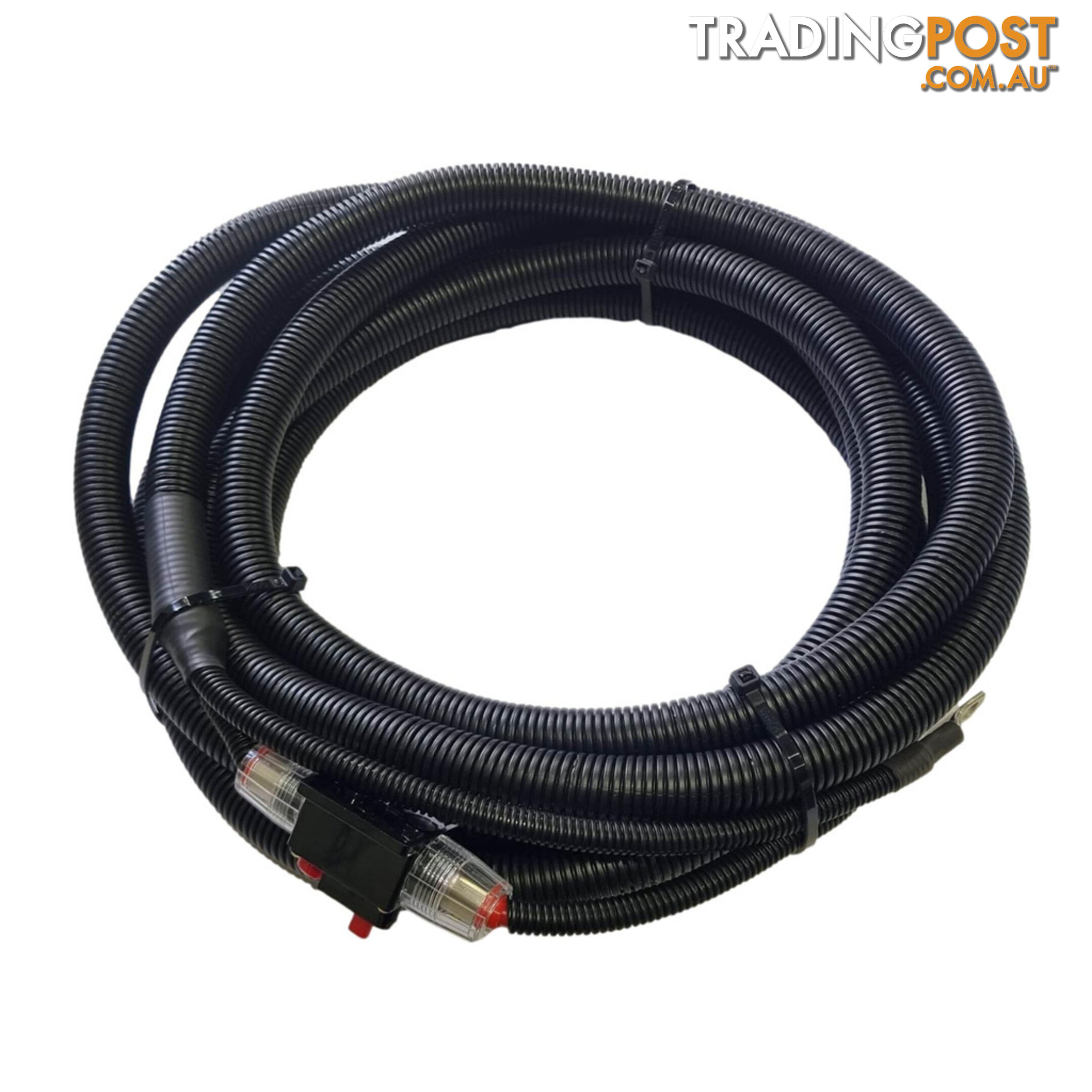 6 B S (13.5mm2) x 6m 12v Power Lead with Resettable Breaker SKU - DC-205