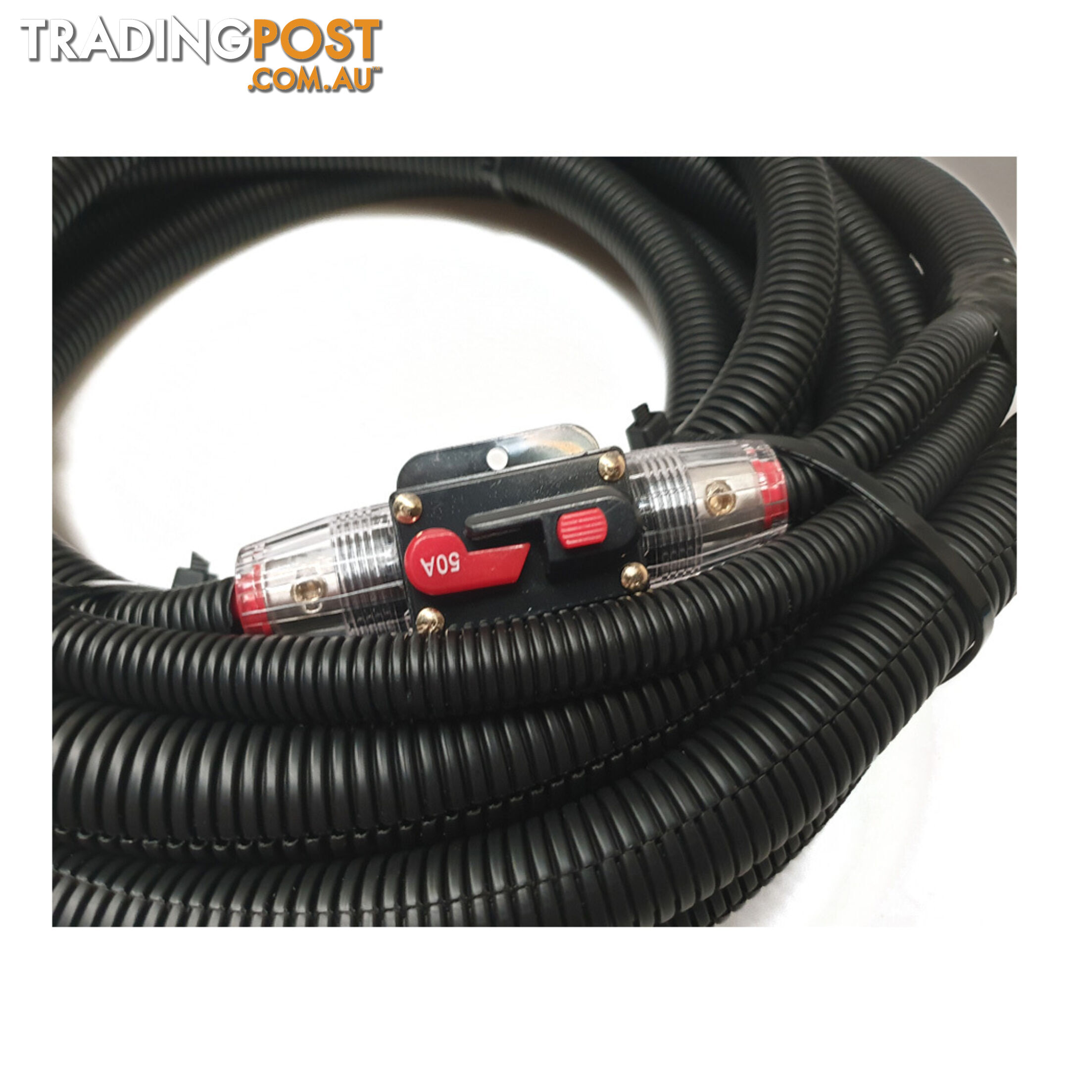 8 B S x 6m 12/24v Power Extension Lead 50a Resettable C.B SKU - BB-10106