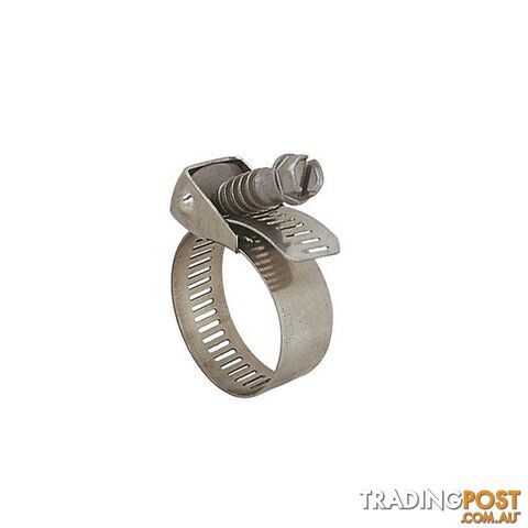 Tridon Hose Clamp 23  - 70mm Quick Release Full S. Steel Perforated Band 10pk SKU - QR-036P
