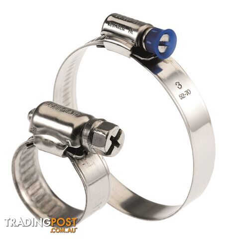 Tridon Regular Hose Clamps 105mm â 130mm Full S. Steel Solid Band 10 pk SKU - SMP6P