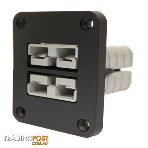 LV Dual 50a Anderson Connector Panel Mount with Plugs SKU - LV2457