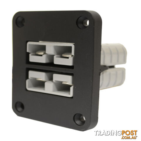 LV Dual 50a Anderson Connector Panel Mount with Plugs SKU - LV2457