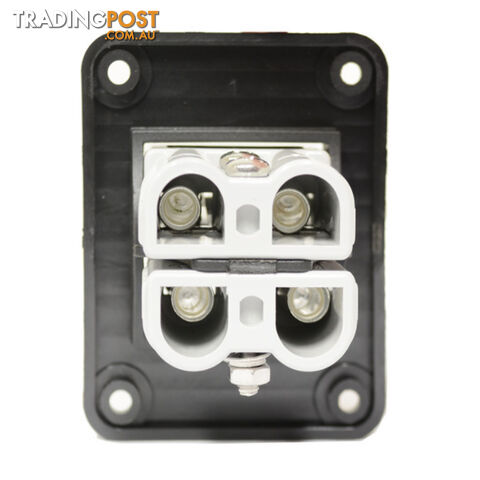 LV Dual 50a Anderson Connector Panel Mount with Plugs SKU - LV2457