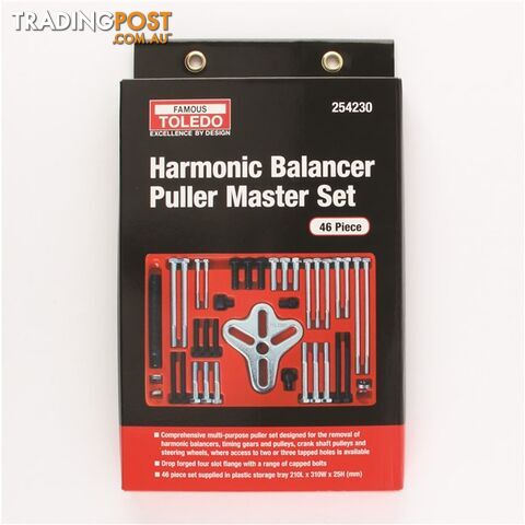 Toledo Harmonic Balancer Master Puller 46pc Set SKU - 254230