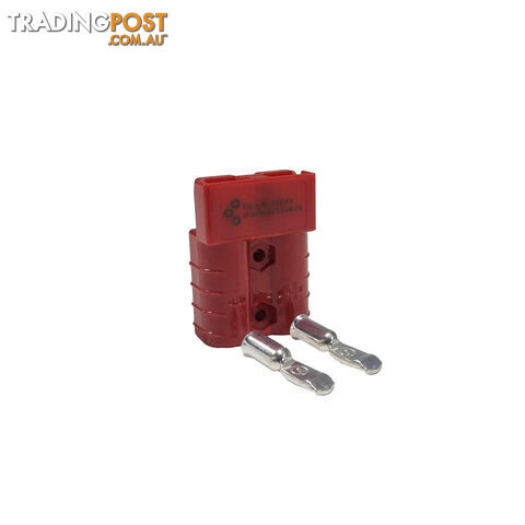 50 amp Anderson Style Plug Red with 6 awg Terminals