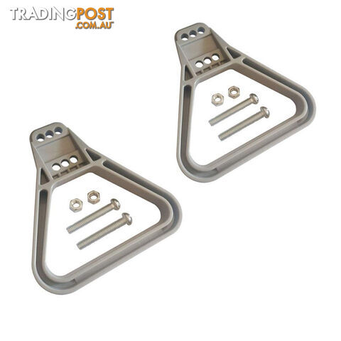 175 amp   350 amp Anderson Plug Handles Grey Pair inc Fittings SKU - 175ampHandlePair