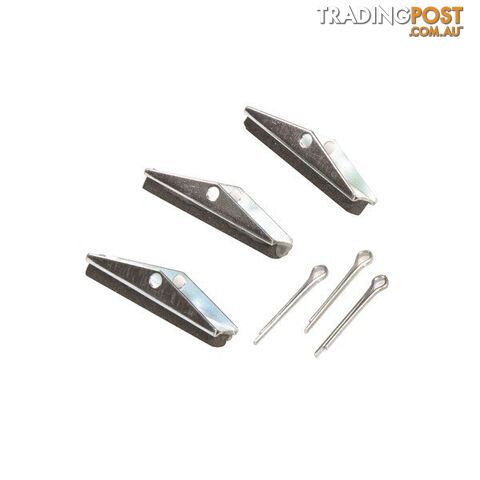 Toledo Medium Grit Hone Stone 3pc Set Suit 301047   301048  - 28mm SKU - 301055