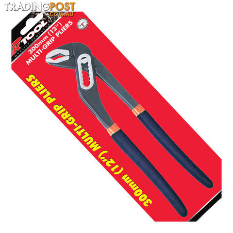 Multi-Grip Pliers 250mm (10 ") Adjustable Self Locking Jaw Sure Grip Handles SKU - PT20400