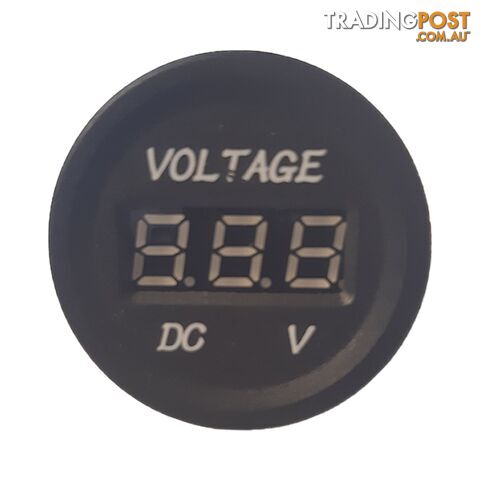 LED Digital Display Voltmeter Voltage Gauge SKU - BB-BG12R1