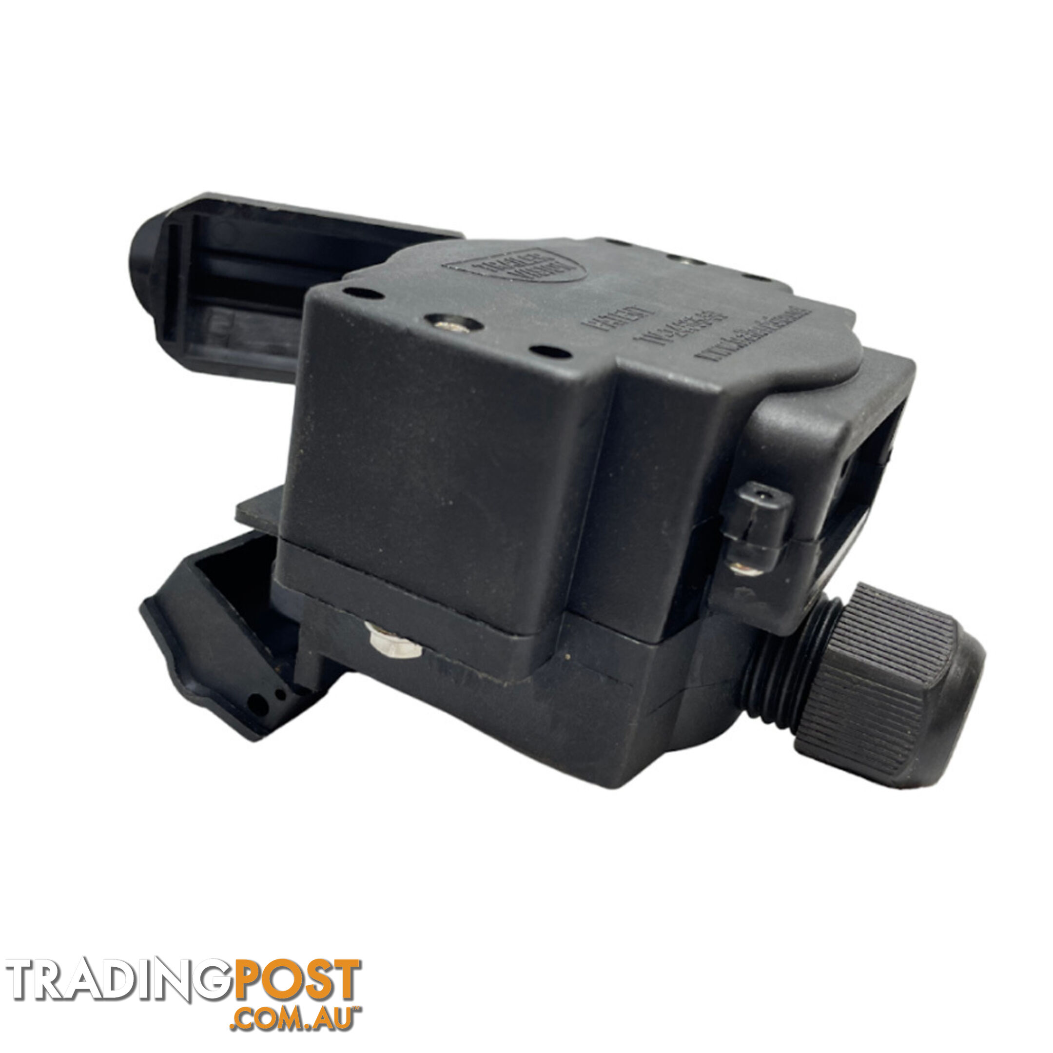 Trailer Vision 7 Pin Trailer Flat   50a Anderson Style Plug Vertical Housing SKU - TV-14665-50-7