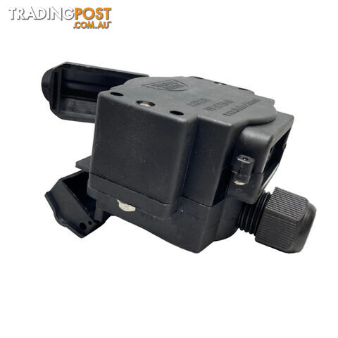 Trailer Vision 7 Pin Trailer Flat   50a Anderson Style Plug Vertical Housing SKU - TV-14665-50-7